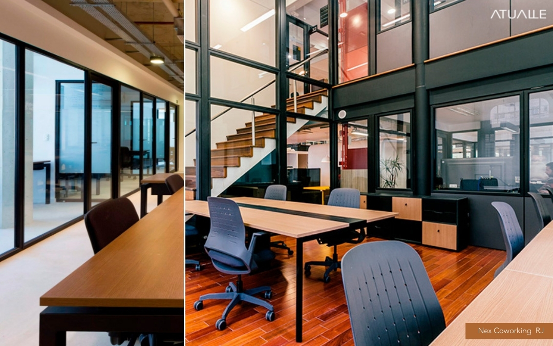 Coworking e seus layouts impactantes