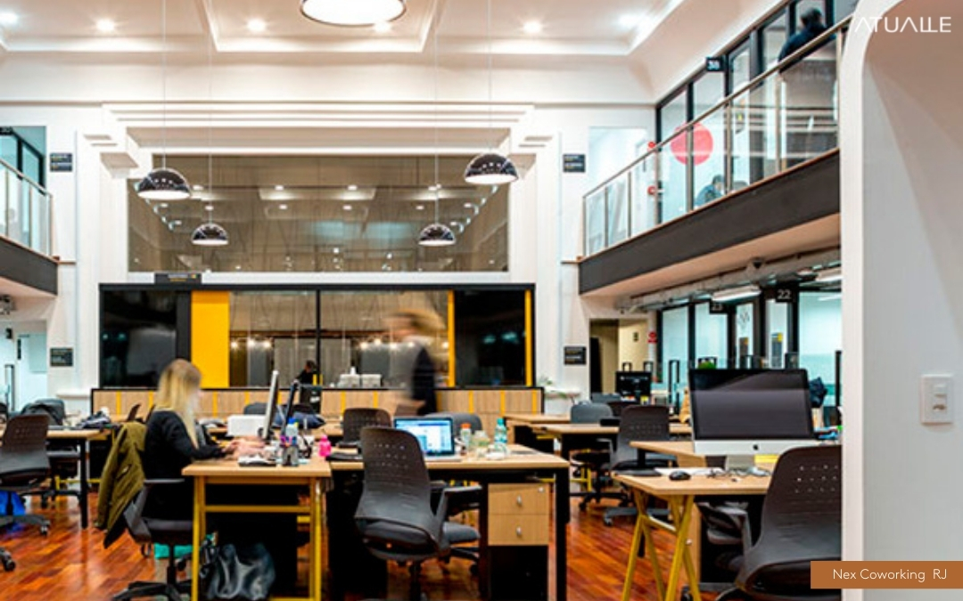 Coworking e seus layouts impactantes