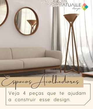 Espaços acolhedores: Veja 4 peças que te ajudam a construir esse design